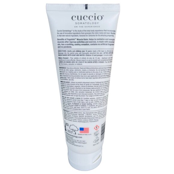 Cuccio Somatology Yogahhh! Muscle Balm 3.25 Fl Oz Post Fitness Restoring Ritual - Picture 3 of 5